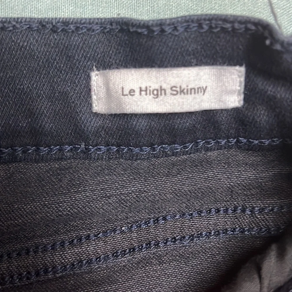 Frame Le High Skinny Jeans in Seaway - Picture 9 of 12